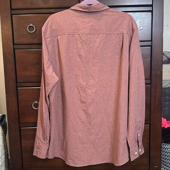 Chaps Men's Brown Shirt SIZE XL - Picture 8 of 10